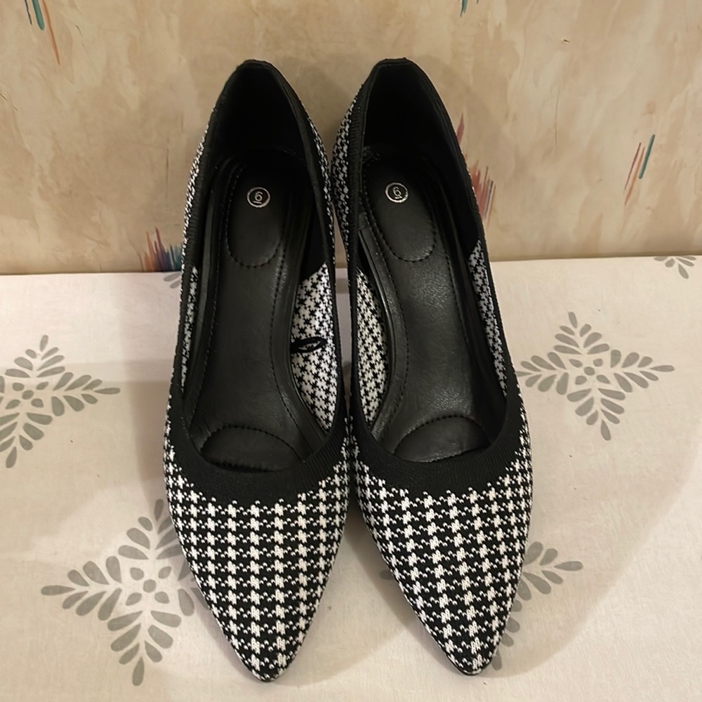 Houndstooth 2 1/2 “ Heels